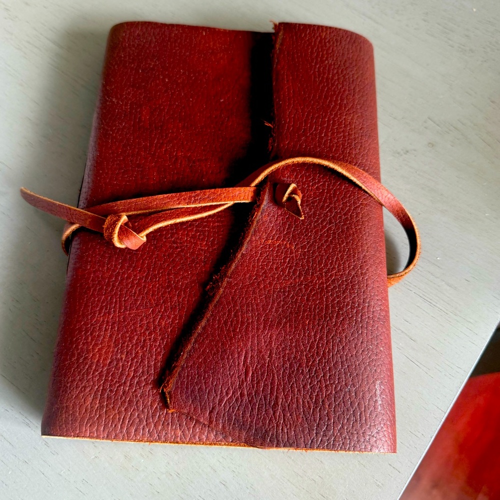 Handmade Wayfairing Goods Leather Journal